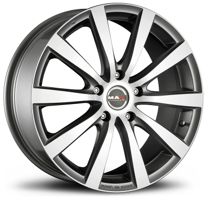 Mak Iguan Graphite Mirror Face 5*114,3 8xR18 ET40 DIA76
