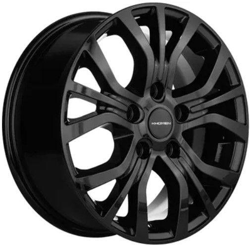 Khomen KHW1608 Black 5*110 6.5xR16 ET43 DIA65.1