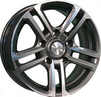 Khomen KHW1602 Gray-FP 5*139,7 6.5xR16 ET40 DIA98.5