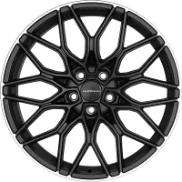 Khomen KHW1902 Black Matt MR 5*112 9.5xR19 ET40 DIA66.6