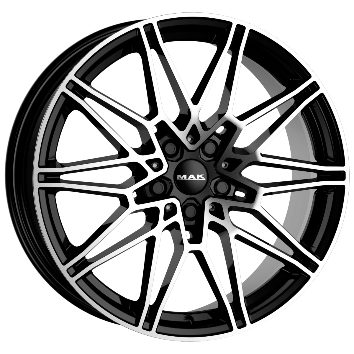Mak Koenig Gloss Black 5*112 8xR20 ET45 DIA66.6